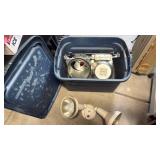 Recessed lighting housing and outdoor flood light