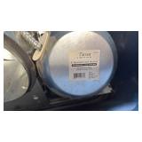 Recessed lighting housing and outdoor flood light