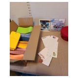 Office Supply Bundle - Notepads, Disc Repair Kit & Cleaning Cloth