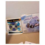 Office Supply Bundle - Notepads, Disc Repair Kit & Cleaning Cloth