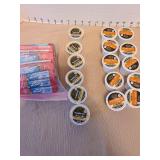 Hawaiian Punch drink packets and Keurig pods.