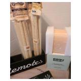 Howard Miller frames, calculator, coasters, more