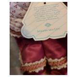 Porcelain Cabbage Patch Mai Ling doll, 16in tall