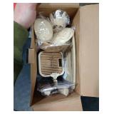 RAXCO Cooking Utensils Set,12-Piece Kitchen Utensils and Accessories,6-Piece Knife set,utensilios de cocina,Khiki RAXCO Cooking Utensils Set,12-Piece Kitchen Utensils and Accessories,6-Piece Knife set,utensilios de cocina,Khiki