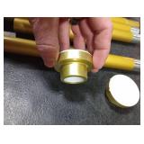 Mcrbeay Shower Curtain Rod, 1 Diameter Heavy Duty Tension Shower Rod, Non Slip Adjustable 28-102 inch No Drilling Shower Curtain Rods Spring Tension For Bathroom, Shower Stall, No Rust, Chrome Gold Mcrbeay Shower Curtain Rod, 1 Diameter Heavy Duty Tension Shower Rod, Non Slip Adjustable 28-102 inch No Drilling Shower Curtain Rods Spring Tension For Bathroom, Shower Stall, No Rust, Chrome Gold