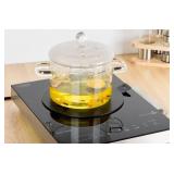 CozyKit 9.4inch Heat Diffuser Stainless Steel Induction Adapter Plate Removable Handle Coffee Milk Cookware Induction Hob Heat Cooking Diffuser for Electric Stove VARIES FROM STOCK PHOTO CozyKit 9.4inch Heat Diffuser Stainless Steel Induction Adapter Plate Removable Handle Coffee Milk Cookware Induction Hob Heat Cooking Diffuser for Electric Stove VARIES FROM STOCK PHOTO