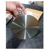 CozyKit 9.4inch Heat Diffuser Stainless Steel Induction Adapter Plate Removable Handle Coffee Milk Cookware Induction Hob Heat Cooking Diffuser for Electric Stove VARIES FROM STOCK PHOTO CozyKit 9.4inch Heat Diffuser Stainless Steel Induction Adapter Plate Removable Handle Coffee Milk Cookware Induction Hob Heat Cooking Diffuser for Electric Stove VARIES FROM STOCK PHOTO