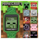 Minecraft Kids Smart Watch Touchscreen Interactive Watch with 10 Customizable Clock Faces, Built-in Camera, Video Recorder, Alarm, Calculator, Games & Pedometer Fits Wrists 5.5 to 8 Minecraft Kids Smart Watch Touchscreen Interactive Watch with 10 Customizable Clock Faces, Built-in Camera, Video Recorder, Alarm, Calculator, Games & Pedometer Fits Wrists 5.5 to 8