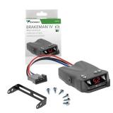 Tekonsha 8507120 Brakeman IV, Time-Delay Brake Controller For Trailers with 1-4 Axles, Compatible with Ford, GM, Chevy, Dodge, RAM, Toyota, Jeep. Wiring harness sold separately. NO SCREWS Tekonsha 8507120 Brakeman IV, Time-Delay Brake Controller For Trailers with 1-4 Axles, Compatible with Ford, GM, Chevy, Dodge, RAM, Toyota, Jeep. Wiring harness sold separately. NO SCREWS