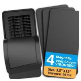 Magnetic Floor Vent Covers (4 Pack) for Complete Sealing of Residential Standard Floor Vent Covers 3.5 X 12 for Floor, Wall, or Ceiling Vents and Air Registers, for RV, Home HVAC and AC Vents Magnetic Floor Vent Covers (4 Pack) for Complete Sealing of Residential Standard Floor Vent Covers 3.5 X 12 for Floor, Wall, or Ceiling Vents and Air Registers, for RV, Home HVAC and AC Vents