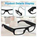 eovas Camera Glasses Wearable HD 1080P Video Smart Glasses Outdoor Sport Action Recording Glass Camera for Cycling, Driving, Hunting, Hiking, Fishing eovas Camera Glasses Wearable HD 1080P Video Smart Glasses Outdoor Sport Action Recording Glass Camera for Cycling, Driving, Hunting, Hiking, Fishing