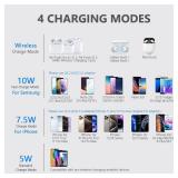 Yootech Wireless Charger,10W Max Wireless Charging Pad Compatible with iPhone 17/17 Pro/17 Pro Max/Air/16/15/14/13/SE 2022/12/11,Samsung Galaxy S25/S24/S23,for AirPods Pro 3(No AC Adapter) Yootech Wireless Charger,10W Max Wireless Charging Pad Compatible with iPhone 17/17 Pro/17 Pro Max/Air/16/15/14/13/SE 2022/12/11,Samsung Galaxy S25/S24/S23,for AirPods Pro 3(No AC Adapter)