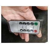 Eywamage 3 Wick Gold Glass Flameless Candle with Remote, Large Flickering LED Battery Pillar Candle F 6 H 6 Eywamage 3 Wick Gold Glass Flameless Candle with Remote, Large Flickering LED Battery Pillar Candle F 6 H 6