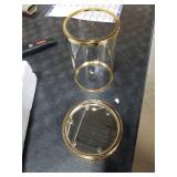 Pillar Candle Holders Set of 2,Hurricane Candle Holders,Candlesticks Holder With Glass Hurricane Lid,Metal Candle Holder For Coffee Dining Table, Wedding, Christmas, Home Decoration,Gold Candle Holder Pillar Candle Holders Set of 2,Hurricane Candle Holders,Candlesticks Holder With Glass Hurricane Lid,Metal Candle Holder For Coffee Dining Table, Wedding, Christmas, Home Decoration,Gold Candle Holder