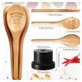 3 Pieces Golden Spoon Award Trophies Set Chili Cook off Wood Spoon Prizes Wooden Laser Engraved with Wooden Trophy Base Cooking Baking Gifts for Bake off Chili(8.66'') 3 Pieces Golden Spoon Award Trophies Set Chili Cook off Wood Spoon Prizes Wooden Laser Engraved with Wooden Trophy Base Cooking Baking Gifts for Bake off Chili(8.66'')