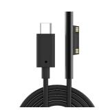 MOCOST Microsoft Surface Connect to USB-C PD 15V Charging Cable Compatible for Microsoft Surface Pro Series, Surface Book Series, Surface Laptop Series, Surface Go (Male USBC) MOCOST Microsoft Surface Connect to USB-C PD 15V Charging Cable Compatible for Microsoft Surface Pro Series, Surface Book Series, Surface Laptop Series, Surface Go (Male USBC)