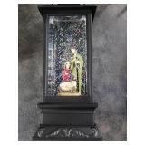 DRomance Nativity Music Snow Globe Lantern with Timer Battery Operated & USB Powered Lighted Singing Snow Globe Lamp Spinning Water Swirling Glitters Christmas Decor 4 x 4 x 12 DRomance Nativity Music Snow Globe Lantern with Timer Battery Operated & USB Powered Lighted Singing Snow Globe Lamp Spinning Water Swirling Glitters Christmas Decor 4 x 4 x 12