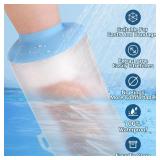 Cast Covers for Shower Arm, Waterproof Cast Cover, Extra - Large for Adult, Reusable Sleeve, Wound Care Supplies for PICC, Bandage, Keeps Arm Dry During Shower and Swimming, After Surgery Gifts Cast Covers for Shower Arm, Waterproof Cast Cover, Extra - Large for Adult, Reusable Sleeve, Wound Care Supplies for PICC, Bandage, Keeps Arm Dry During Shower and Swimming, After Surgery Gifts