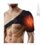 Shoulder Heating Pad, Rotator Cuff Shoulder Brace for Men & Women, 3 Heat Settings Compression Sleeve Pad Shoulder Massager for Pain Relief Deep Tissue Inky Shoulder Heating Pad, Rotator Cuff Shoulder Brace for Men & Women, 3 Heat Settings Compression Sleeve Pad Shoulder Massager for Pain Relief Deep Tissue Inky