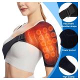Shoulder Heating Pad, Rotator Cuff Shoulder Brace for Men & Women, 3 Heat Settings Compression Sleeve Pad Shoulder Massager for Pain Relief Deep Tissue Inky Shoulder Heating Pad, Rotator Cuff Shoulder Brace for Men & Women, 3 Heat Settings Compression Sleeve Pad Shoulder Massager for Pain Relief Deep Tissue Inky