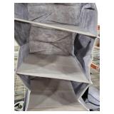 YOUDENOVA Hanging Closet Organizer and Storage, 6-Shelf Closet Hanging Storage Shelves, Grey YOUDENOVA Hanging Closet Organizer and Storage, 6-Shelf Closet Hanging Storage Shelves, Grey