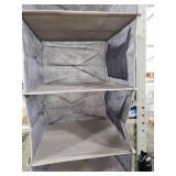 YOUDENOVA Hanging Closet Organizer and Storage, 6-Shelf Closet Hanging Storage Shelves, Grey YOUDENOVA Hanging Closet Organizer and Storage, 6-Shelf Closet Hanging Storage Shelves, Grey