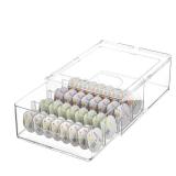 Refrigerator Storage Drawer for Bartesian Cocktail Pods, Stackable Bartesian Pod Holder for the Fridge, Hold 32 Bartesian Cocktail Capsules, Refrigerator Organizer Bins Storage Container -Clear chippe Refrigerator Storage Drawer for Bartesian Cocktail Pods, Stackable Bartesian Pod Holder for the Fridge, Hold 32 Bartesian Cocktail Capsules, Refrigerator Organizer Bins Storage Container -Clear chippe