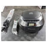 Greadio Boombox CD Player Cassette Player Combo, Boom Box Portable CD Players for Home with Bluetooth, Support AM FM Radio/Remote Control/AUX/USB/Earphone, AC/Battery Operated, LCD Display (Black) Greadio Boombox CD Player Cassette Player Combo, Boom Box Portable CD Players for Home with Bluetooth, Support AM FM Radio/Remote Control/AUX/USB/Earphone, AC/Battery Operated, LCD Display (Black)