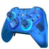 ZD O+ Excellence Wireless PC Controller Modular Design, Hall Effect Joysticks, Remappable Buttons, RGB & Audio Jack for Switch/Switch2, PC, Android, iOS & Steam (Clear Blue) ZD O+ Excellence Wireless PC Controller Modular Design, Hall Effect Joysticks, Remappable Buttons, RGB & Audio Jack for Switch/Switch2, PC, Android, iOS & Steam (Clear Blue)