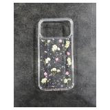 LSEEKA for iPhone 17 Pro Max Clear Case with Pressed Real Flowers Design,Glitter Cute Pink Floral Pattern Slim Soft TPU Protective Women Girl's Phone Cover for iPhone 17 Pro Max LSEEKA for iPhone 17 Pro Max Clear Case with Pressed Real Flowers Design,Glitter Cute Pink Floral Pattern Slim Soft TPU Protective Women Girl's Phone Cover for iPhone 17 Pro Max