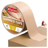 XFasten Brown Paper Packing Tape - 2.75-Inch x 375-Feet, Water Activated, Reinforced for Moving & Packing Boxes XFasten Brown Paper Packing Tape - 2.75-Inch x 375-Feet, Water Activated, Reinforced for Moving & Packing Boxes