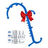Cubetoou Back and Neck Massager for Pain Relief Deep Tissue, Upgraded Full Body Trigger Point Cane Massage Tools, Massage Stick Pressure Point Hook, Muscle Knot Remover Tool (Blue) Cubetoou Back and Neck Massager for Pain Relief Deep Tissue, Upgraded Full Body Trigger Point Cane Massage Tools, Massage Stick Pressure Point Hook, Muscle Knot Remover Tool (Blue)