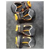 MUSIMC Dog Shoes for Large Dogs Anti-Slip Dog Boots & Paw Protectors for Hot Pavement Waterproof Small Medium Large Dog Booties for Rainy Day Summer Hiking Winter Snowy Day Dog Booties 4PCS MUSIMC Dog Shoes for Large Dogs Anti-Slip Dog Boots & Paw Protectors for Hot Pavement Waterproof Small Medium Large Dog Booties for Rainy Day Summer Hiking Winter Snowy Day Dog Booties 4PCS