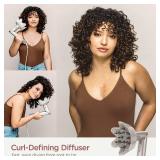 Shark XSKHD4DA FlexStyle Curl-Defining Diffuser, Attachment for Shark FlexStyle Blow Dryers, Styling Tool for Wavy, Curly, and Coily Hair, Enhance Natural Curls, Extendable Prongs, Stone Shark XSKHD4DA FlexStyle Curl-Defining Diffuser, Attachment for Shark FlexStyle Blow Dryers, Styling Tool for Wavy, Curly, and Coily Hair, Enhance Natural Curls, Extendable Prongs, Stone