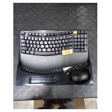 Wireless Keyboard and Mouse Combo, 2.4G Wave Keys Ergonomic Keyboard with Palm Rest and 3 DPI Silent Mouse, Compact Size for Natural Typing, Spill-Resistant, for Windows/PC/Laptop/Mac(Black) Wireless Keyboard and Mouse Combo, 2.4G Wave Keys Ergonomic Keyboard with Palm Rest and 3 DPI Silent Mouse, Compact Size for Natural Typing, Spill-Resistant, for Windows/PC/Laptop/Mac(Black)