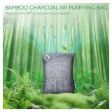Activated Charcoal Odor Absorber, Odor Eliminator for Strong Odor,Bamboo Charcoal Air Purifying Bags for Home Car Closet Pet, Smoke Room Deodorizer (10 x 100g, Unscented) Activated Charcoal Odor Absorber, Odor Eliminator for Strong Odor,Bamboo Charcoal Air Purifying Bags for Home Car Closet Pet, Smoke Room Deodorizer (10 x 100g, Unscented)