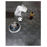 AGLOO Solar Powered Rotating Soccer Ball Car Air Freshener - Aromatic Diffuser, Vehicle Decoration Essential Oil Diffuser - Gift for Football Fanatics and Drivers AGLOO Solar Powered Rotating Soccer Ball Car Air Freshener - Aromatic Diffuser, Vehicle Decoration Essential Oil Diffuser - Gift for Football Fanatics and Drivers