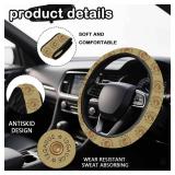 Cat Steering Wheel Cover,Non-Slip Breathable Neoprene Steering Wheel Covers,Cats Car Accessories and Car Decor,Cat Gifts for Women,Men Universal 15 Inch Fit Auto,SUV,Truck Cat Steering Wheel Cover,Non-Slip Breathable Neoprene Steering Wheel Covers,Cats Car Accessories and Car Decor,Cat Gifts for Women,Men Universal 15 Inch Fit Auto,SUV,Truck