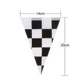 Pangda 10 Meters Checkered Pennant Banner Racing Flag Party Flag Banner Accessory for Race Theme Birthday Party Decoration Pangda 10 Meters Checkered Pennant Banner Racing Flag Party Flag Banner Accessory for Race Theme Birthday Party Decoration