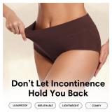 Everdries Washable & Reusable Incontinence Underwear for Women Over 60 - Leakproof, Discreet, Absorbent, Machine-Washable Panties (Comfort Plus, 3XL, Pack of 5) Everdries Washable & Reusable Incontinence Underwear for Women Over 60 - Leakproof, Discreet, Absorbent, Machine-Washable Panties (Comfort Plus, 3XL, Pack of 5)