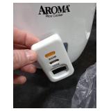 AROMA Rice Cooker, 3-Cup (Uncooked) / 6-Cup (Cooked), Small Rice Cooker, Oatmeal Cooker, Soup Maker, Auto Keep Warm, 1.5 Qt, White, ARC-363NG AROMA Rice Cooker, 3-Cup (Uncooked) / 6-Cup (Cooked), Small Rice Cooker, Oatmeal Cooker, Soup Maker, Auto Keep Warm, 1.5 Qt, White, ARC-363NG
