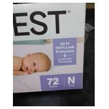 The Honest Company Comfort Dry Disposable Diapers for Sensitive Skin, Hypoallergenic, Above It All + All The Alpacas, Club Box Size Newborn 72 Count The Honest Company Comfort Dry Disposable Diapers for Sensitive Skin, Hypoallergenic, Above It All + All The Alpacas, Club Box Size Newborn 72 Count