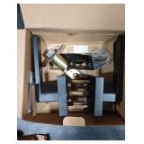 Estmoon 2 Pack Passage Door Levers, Matte Black Door Knobs Interior Square Door Handles, Heavy Duty Non-Locking Leversets Hall Closet Handles, Reversible for Right & Left Sided Doors Estmoon 2 Pack Passage Door Levers, Matte Black Door Knobs Interior Square Door Handles, Heavy Duty Non-Locking Leversets Hall Closet Handles, Reversible for Right & Left Sided Doors