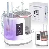 Electric Makeup Brush Cleaner Machine With Makeup Brush Dryer Electric Makeup Brush Cleaner Machine With Makeup Brush Dryer
