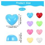 Colorful Heart Resin Flat Back Charms Shimmeroo Cute Plastic Mini Heart Shape Charms Bulk Resin Embellishments for Crafts Accessories DIY Colorful Heart Resin Flat Back Charms Shimmeroo Cute Plastic Mini Heart Shape Charms Bulk Resin Embellishments for Crafts Accessories DIY