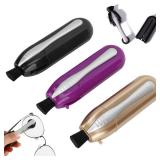 3Pcs Glasses Cleaner, Eyeglass Cleaner Portable Eyeglass Cleaning Kit, Lens Cleaner with Microfiber Tech Portable Mini Sunglasses Brush Cleaning Tool, Easily to Carry for Travel Commutes Office School 3Pcs Glasses Cleaner, Eyeglass Cleaner Portable Eyeglass Cleaning Kit, Lens Cleaner with Microfiber Tech Portable Mini Sunglasses Brush Cleaning Tool, Easily to Carry for Travel Commutes Office School