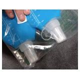 2 Pack Soft Water Bottle, TPU Collapsible Flask Foldable Bottles for Hydration Pack, BPA-Free, Running Lightweight Water Bottle for Outdoor Sports like Hiking Cycling Climbing Running (17OZ/500ml) 2 Pack Soft Water Bottle, TPU Collapsible Flask Foldable Bottles for Hydration Pack, BPA-Free, Running Lightweight Water Bottle for Outdoor Sports like Hiking Cycling Climbing Running (17OZ/500ml)