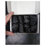 WhaleLife Shower Cap - Black Double-Layer Waterproof Reusable Satin-Lined for Women Men | Fits Thick Hair | Home Spa Travel 4 Pack WhaleLife Shower Cap - Black Double-Layer Waterproof Reusable Satin-Lined for Women Men | Fits Thick Hair | Home Spa Travel 4 Pack