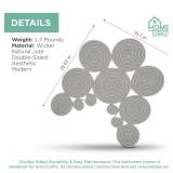 Home Turko Boho Jute Bath Mat | Handmade Washable Toilet Rug | Modern Bathroom Rug | Double Sided Woven Boho Bathroom Decor | 23.6 x 15.7 inches Home Turko Boho Jute Bath Mat | Handmade Washable Toilet Rug | Modern Bathroom Rug | Double Sided Woven Boho Bathroom Decor | 23.6 x 15.7 inches