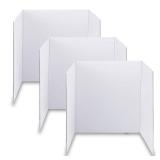Trifold Poster Board, 24 x 16, 3-Pack, White Corrugated Project Boards for Science Fairs, School Projects, Event Displays, and Business Presentations Trifold Poster Board, 24 x 16, 3-Pack, White Corrugated Project Boards for Science Fairs, School Projects, Event Displays, and Business Presentations